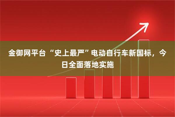 金御网平台 “史上最严”电动自行车新国标，今日全面落地实施